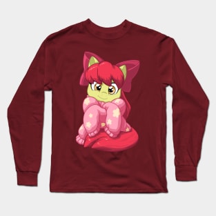 Apple Bloom in a Sweater Long Sleeve T-Shirt